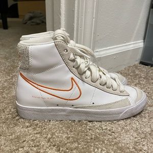Womens Orange & white mid blazers - special edition (off stockx)